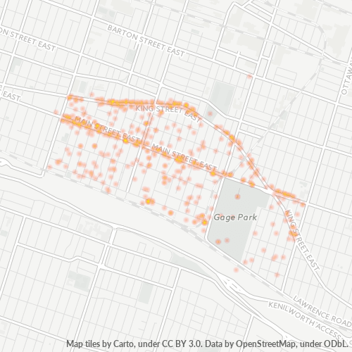 L8M Business Density Heatmap