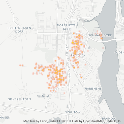 18106 Standortdichte-Heatmap