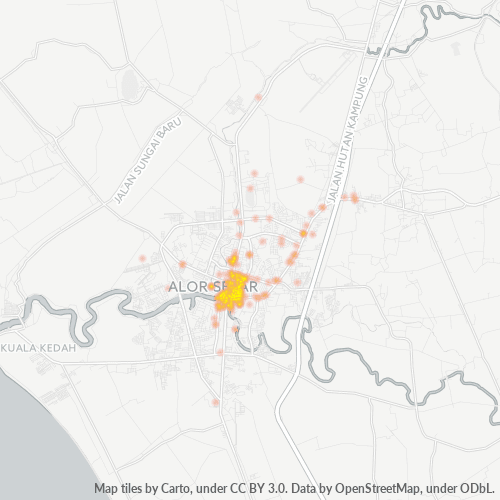 05000 Heatmap Ketumpatan Perniagaan