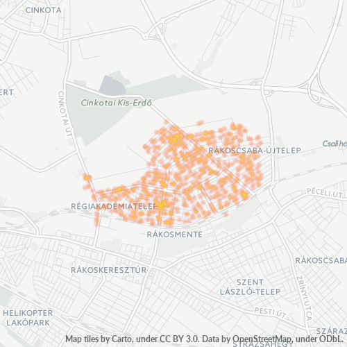 1172 Vállalati sűrűségi térkép