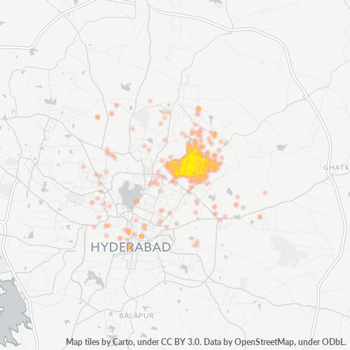 500047 Business Density Heatmap