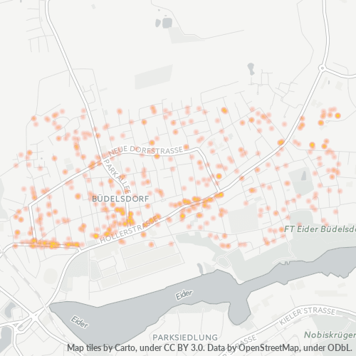 Heatmap für plz 24782