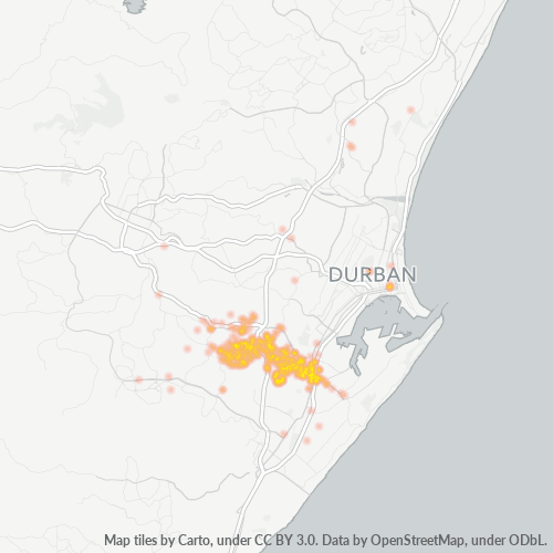 4094 Hittekaart vir Besigheidsdigtheid
