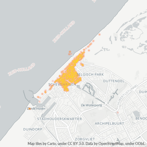 2586 Heatmap Bedrijfsdichtheid