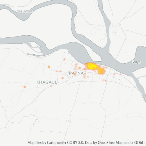 800004 Business Density Heatmap