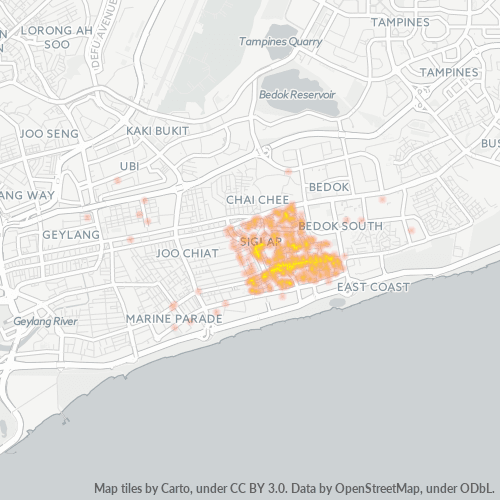 45 Business Density Heatmap
