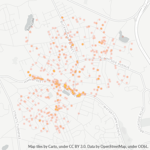 06779 Business Density Heatmap