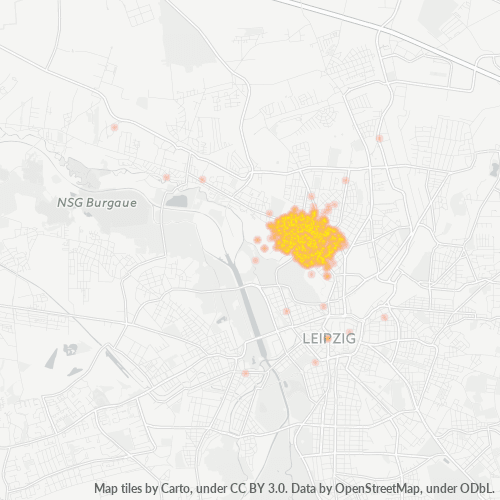 Heatmap für plz 04155