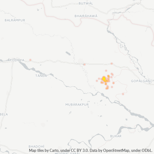 274001 Business Density Heatmap