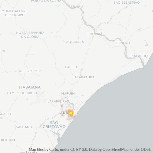 49010-000 Heatmap de Densidade da Empresa