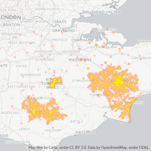 TN2 Business Density Heatmap