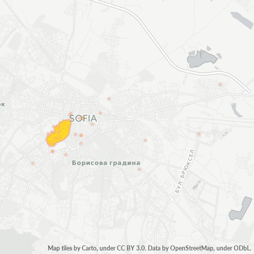 1606 Топлинна карта на бизнеса