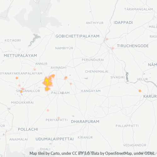 641668 Business Density Heatmap