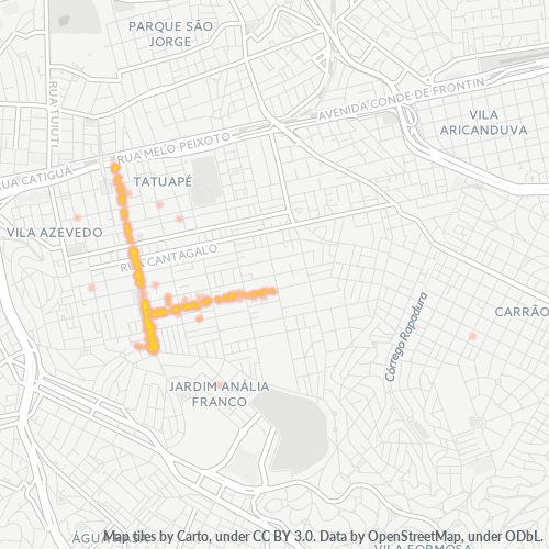 03309-000 Heatmap de Densidade da Empresa