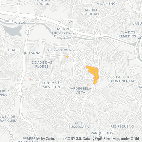 06018-000 Heatmap de Densidade da Empresa