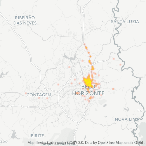 31110-000 Heatmap de Densidade da Empresa