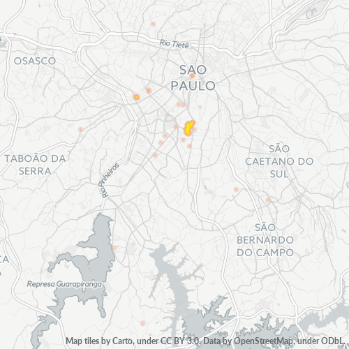 04020-000 Heatmap de Densidade da Empresa