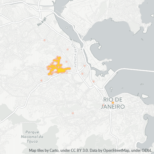 21061-000 Heatmap de Densidade da Empresa