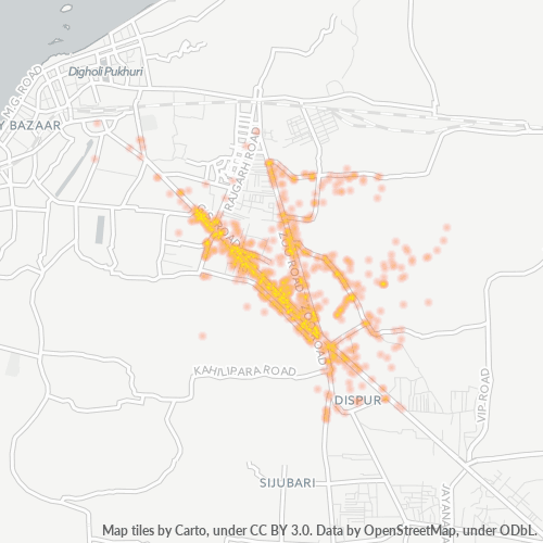 781005 Business Density Heatmap