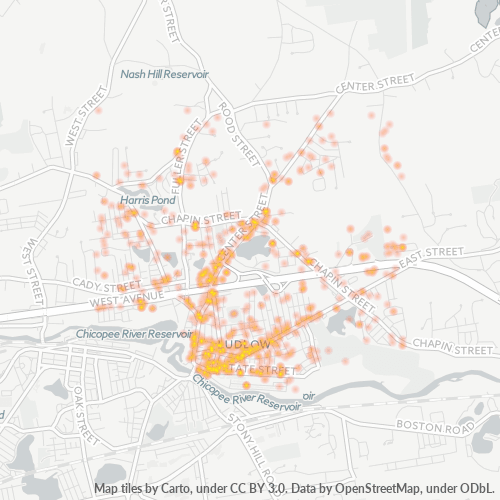01056 Business Density Heatmap