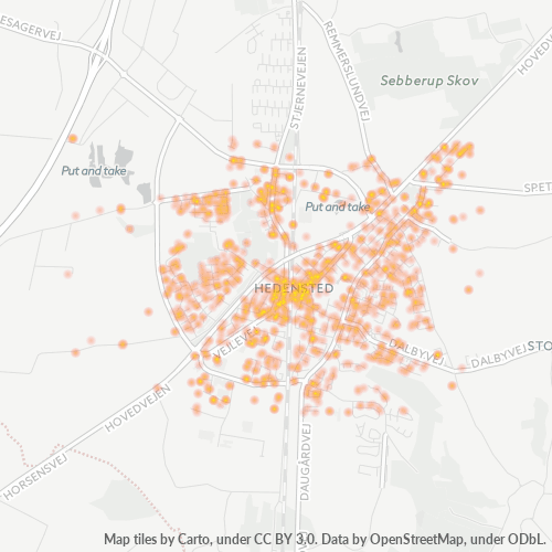 8722 Heatmap over forretningstæthed