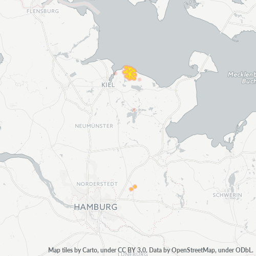 Heatmap für plz 24217