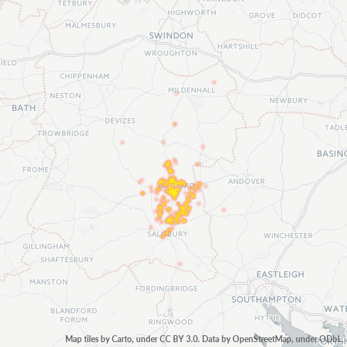SP4 Business Density Heatmap