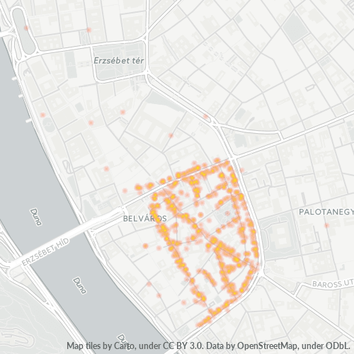 1053 Vállalati sűrűségi térkép