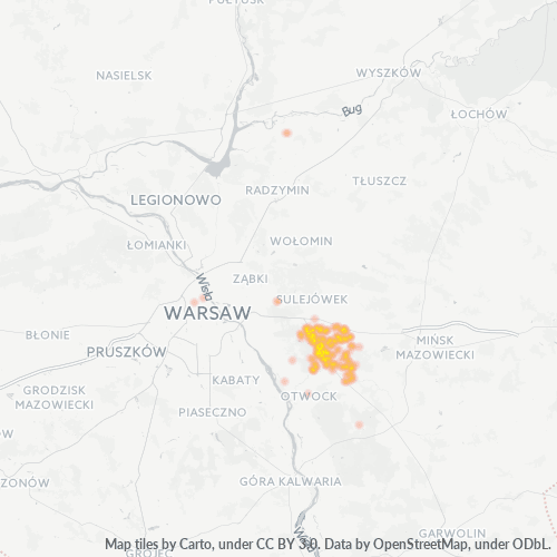 05-462 Mapa intensywności działalności gospodarczej