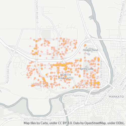 56003 Business Density Heatmap