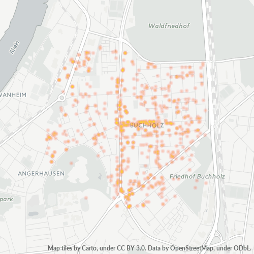 47249 Standortdichte-Heatmap