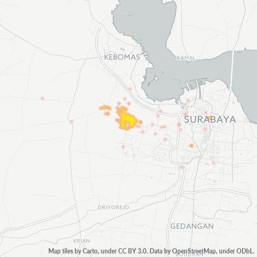 60198 Peta Panas Densitas Bisnis