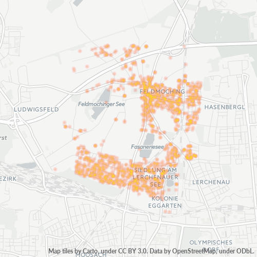 80995 Standortdichte-Heatmap