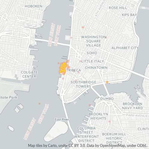 10282 Business Density Heatmap