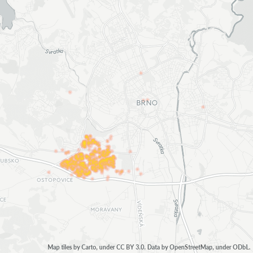 625 00 Mapa hustoty obchodu