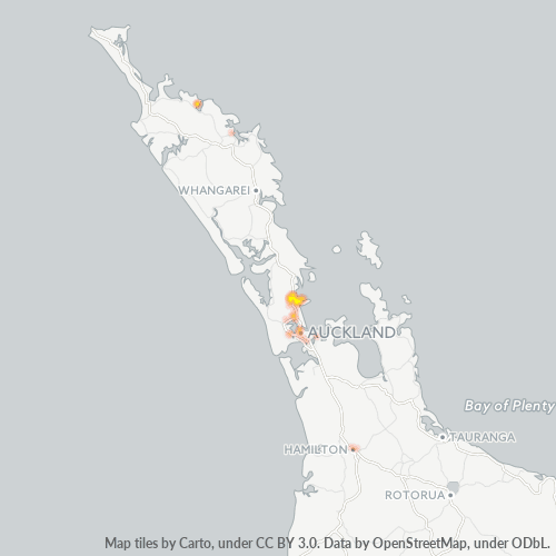 0932 Business Density Heatmap