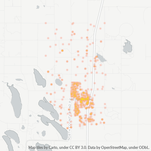80549 Business Density Heatmap