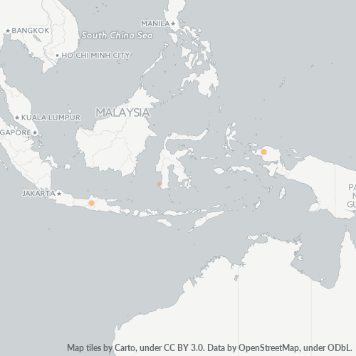 57463 Peta Panas Densitas Bisnis