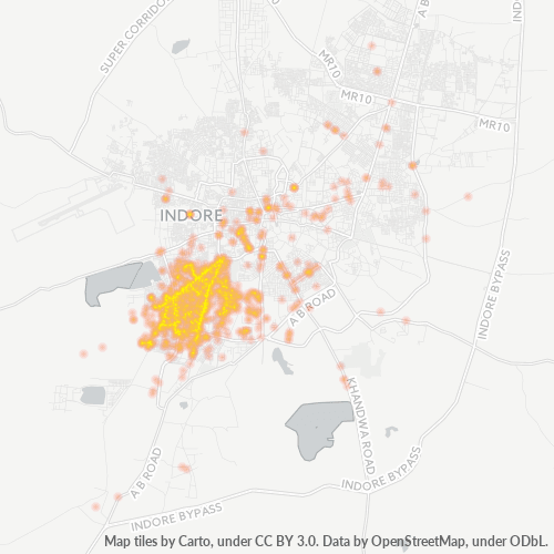 452009 Business Density Heatmap