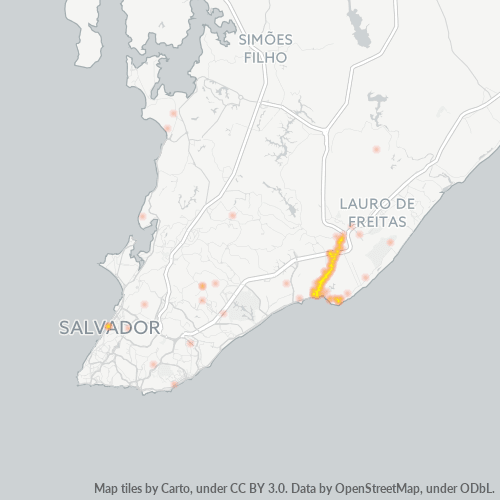41635-000 Heatmap de Densidade da Empresa