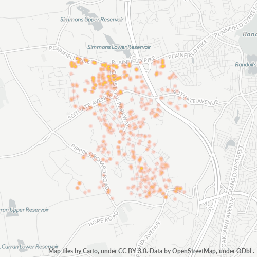 02921 Business Density Heatmap
