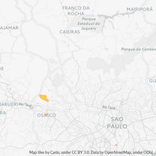 06253-000 Mapa de calor de densidad empresarial