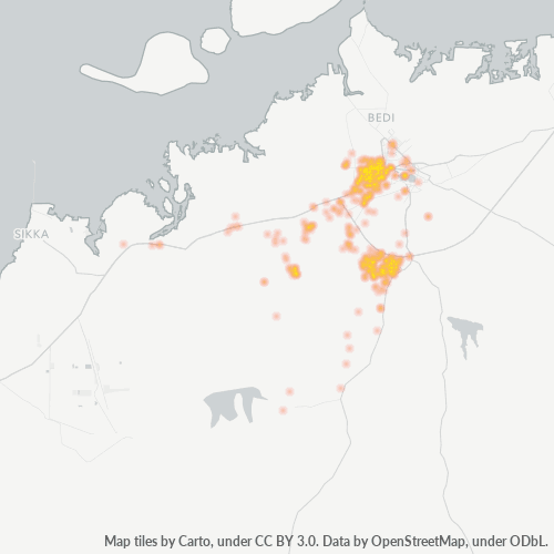 361006 Business Density Heatmap