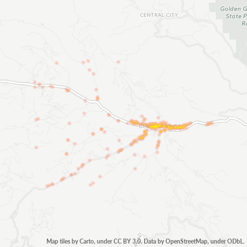 80452 Business Density Heatmap