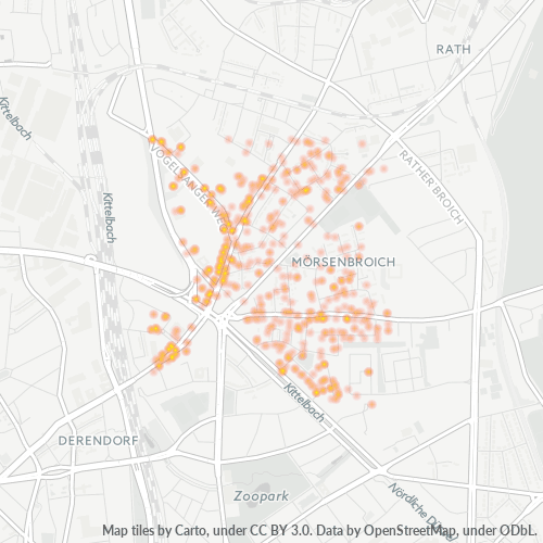40470 Standortdichte-Heatmap