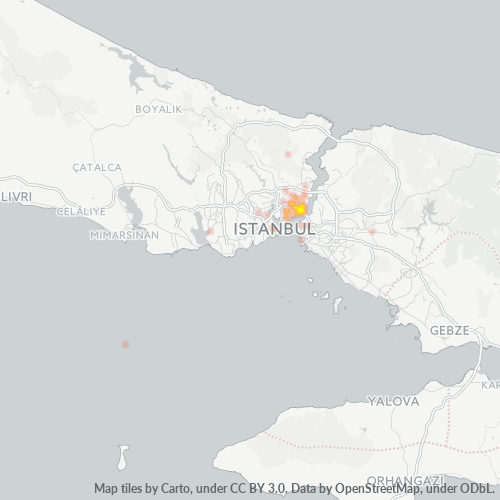 34347 Şirket Yoğunluğu Isı Haritası
