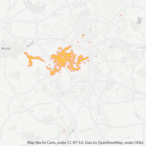 41069 Standortdichte-Heatmap