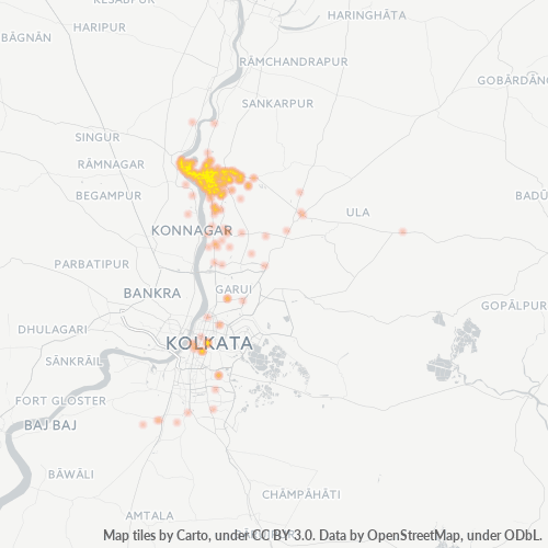 700120 Business Density Heatmap
