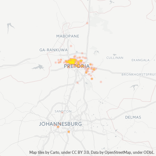 0082 Hittekaart vir Besigheidsdigtheid