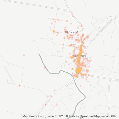78377 Business Density Heatmap